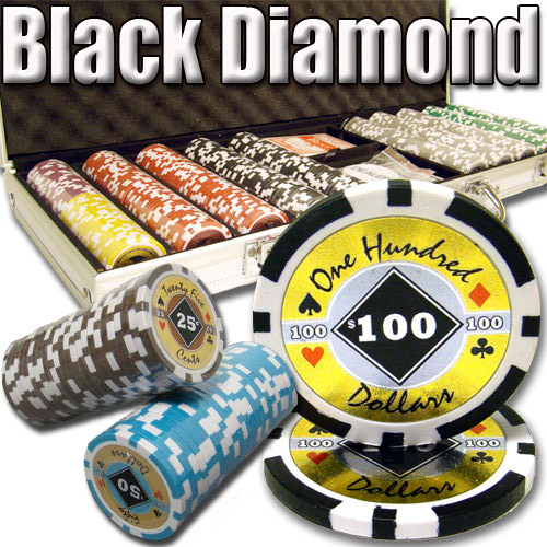 black diamond poker chip sets