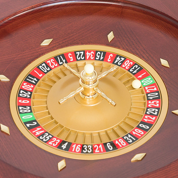 American roulette wheel layout