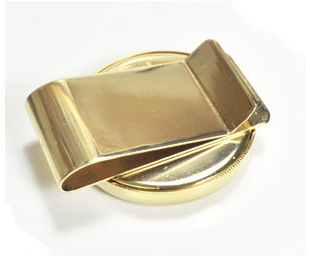 Casino chip money clip